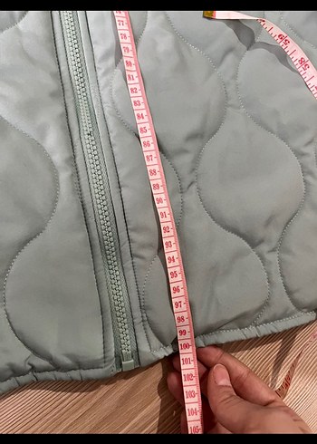 LCW Modest Haki Dik Yaka Uzun Kollu Kadın Yağmurluk - Görsel 7