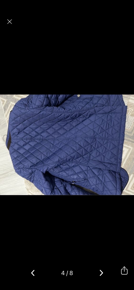 Sarar marka Düğmeli Mavi Erkek Mont - Görsel 4