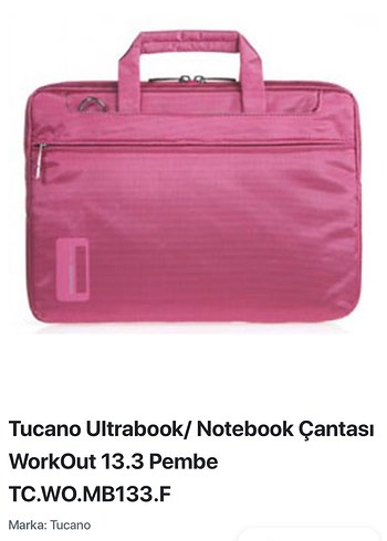 Tucano Pembe Ultrabook Cantasi