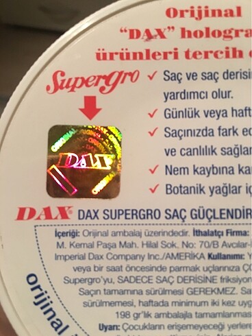  Beden Supergro dax