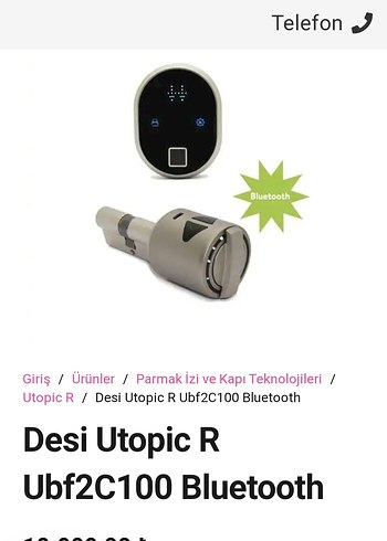  Beden Renk Gri Elektronik Kilit ve Anahtar Seti