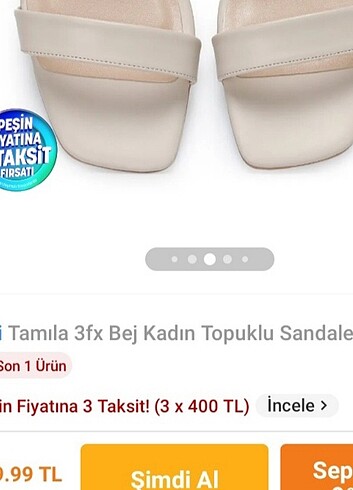 40 Beden İnci/tek bant sandalet