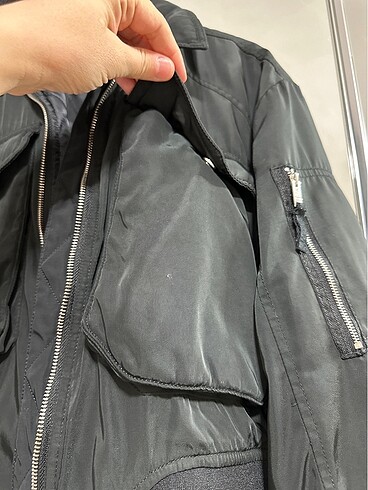 l Beden siyah Renk Pull&Bear Bomber Çeket
