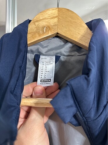l Beden lacivert Renk Decathlon mevsimlik dış giyim