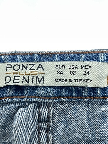 34 Beden mavi Renk Diğer Jean / Kot %70 İndirimli.