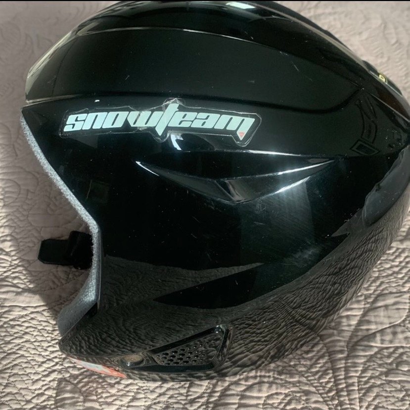 Dainese Siyah Snowteam çocuk Motosiklet Kaskı - Görsel 4