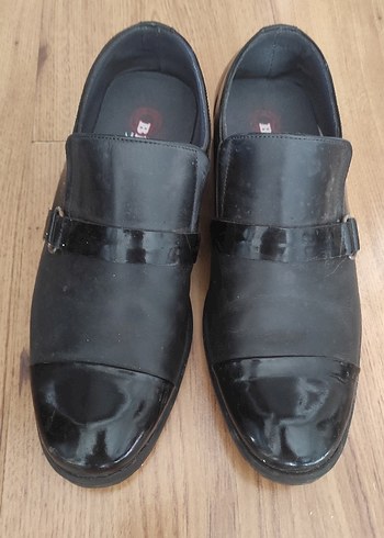Erkek Siyah Klasik Tokalı Ayakkabı - Görsel 2