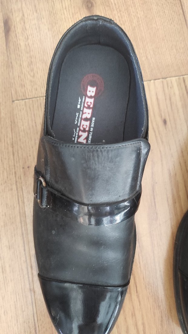 Erkek Siyah Klasik Tokalı Ayakkabı - Görsel 3