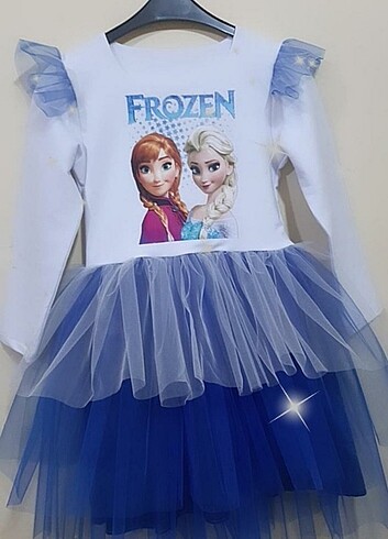 #Elsa kostüm elbise 