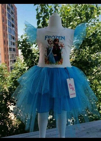 #elsa tütü elbise 