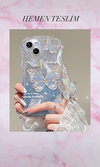 Kelebek İphone 11 Telefon Kılııf