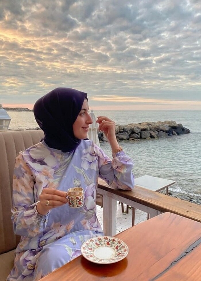 Valeria lila balon kol  - Görsel 2