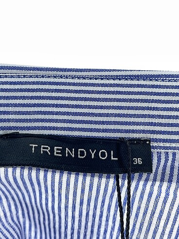 36 Beden mavi Renk Trendyol & Milla Kısa Elbise %70 İndirimli.