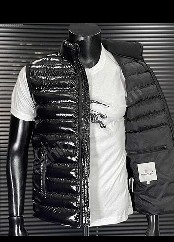 Moncler Moncler parlak yelek 