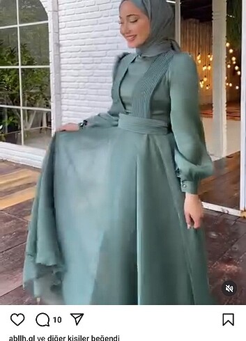 Diğer Janjan abiye Mint yesili