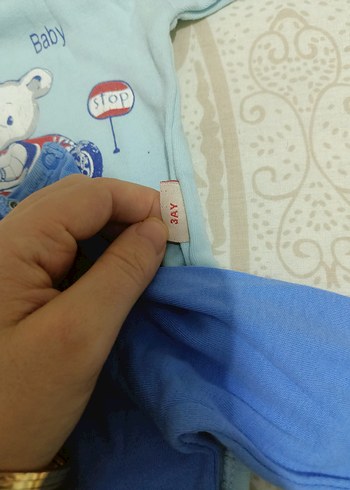 Uzun Kollu Bebek Body - Görsel 3