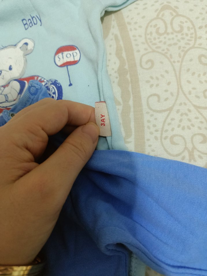 Uzun Kollu Bebek Body - Görsel 3