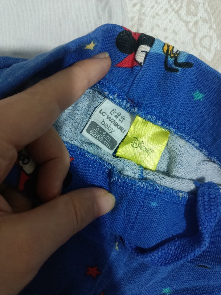 Mickey Mouse Baskılı Bebek Takımı - Görsel 2