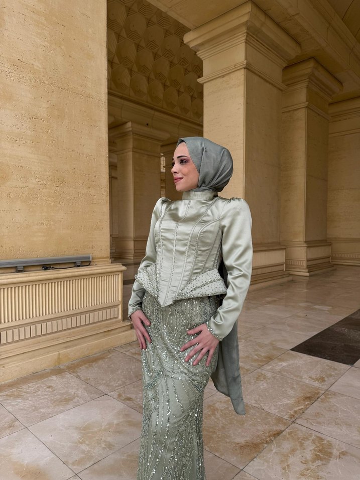 Tesettür Abiye - Görsel 4