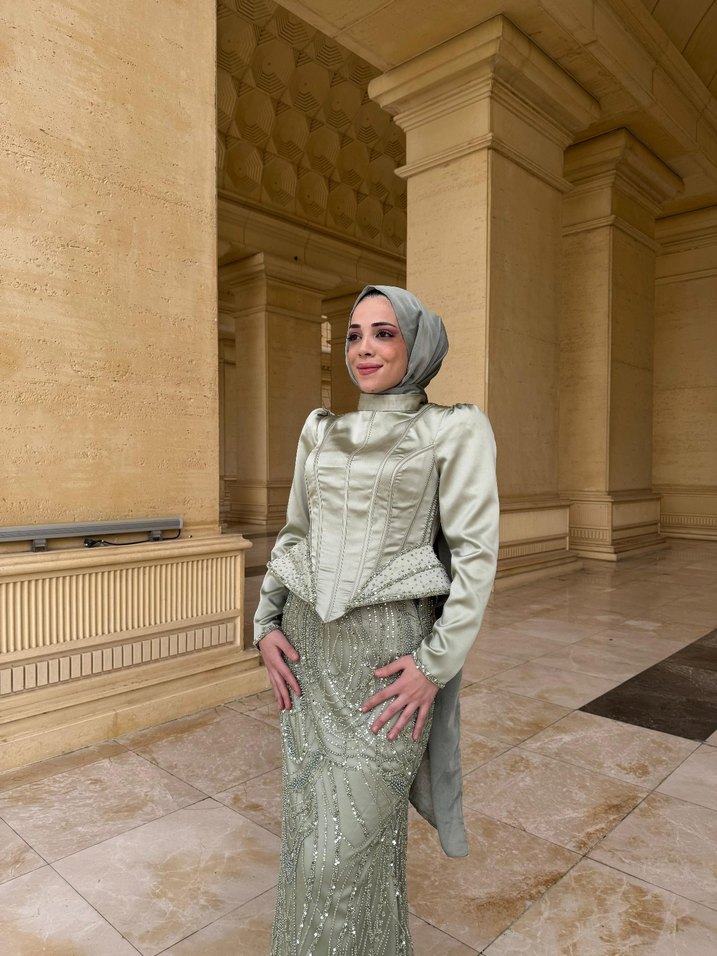 Tesettür Abiye - Görsel 3