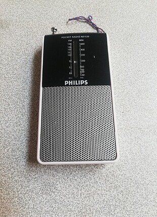  Beden beyaz Renk Philips pilli radyo 