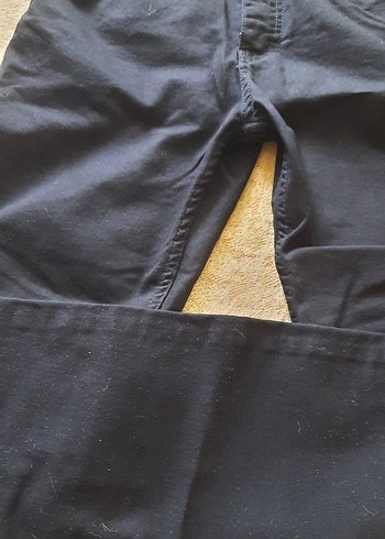 Düz Siyah Erkek Denim Pantolon