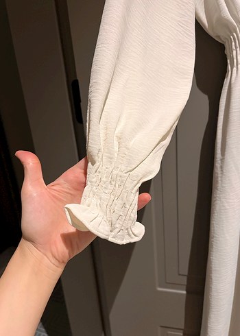 36 Beden beyaz Renk Uzun kimono