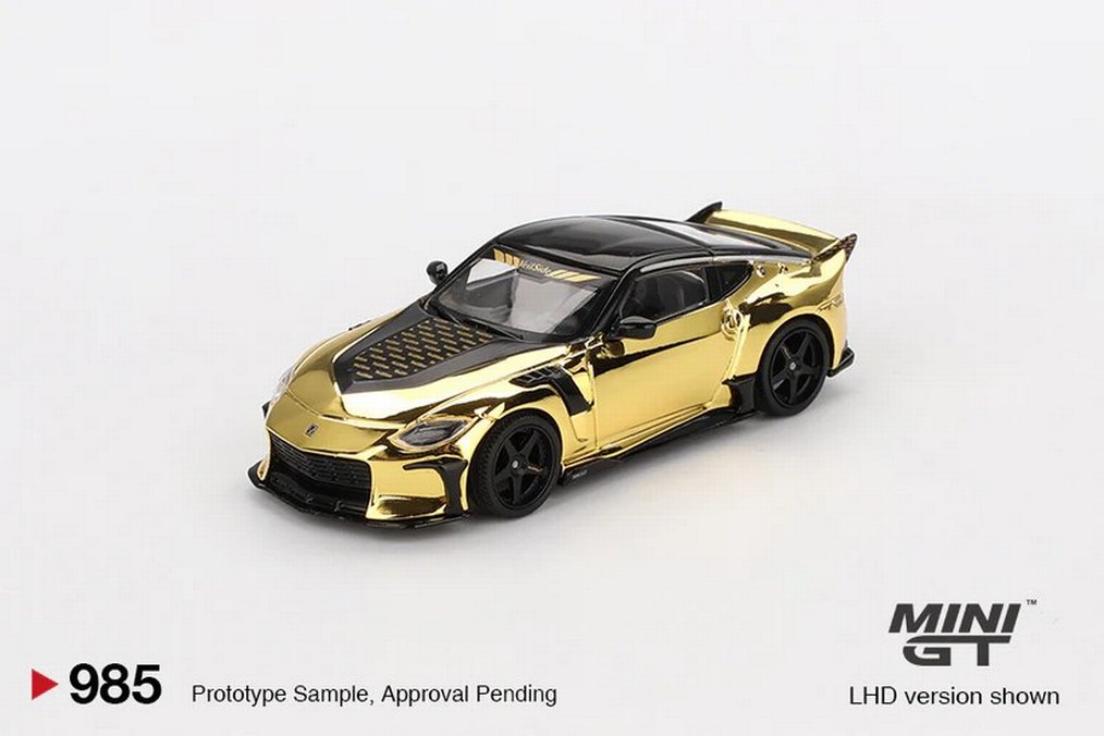 Altın Renkli MINI GT Nissan Z Oyuncak Araba  | Gardrops
