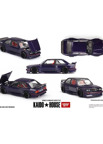 Mor Mini Oyuncak Araba bmw m3 e30 Mini Gt Ka | Gardrops