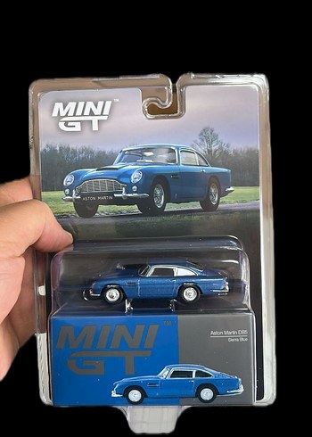 Mini GT Mavi Aston Martin DB5 Oyuncak Araba | Gardrops