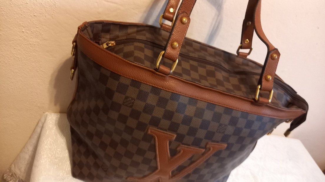 Kahverengi Deri Kadın Çanta - Görsel 3