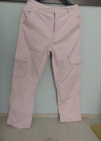 LC Waikiki Acik Pembe Rahat Kargo Pantolon