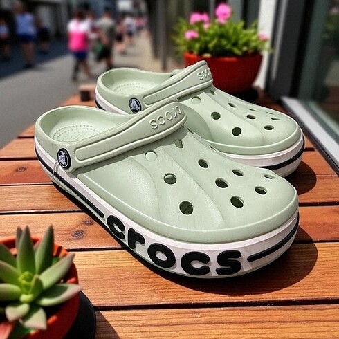 35 Beden yeşil Renk Yeni Sezon Crocs