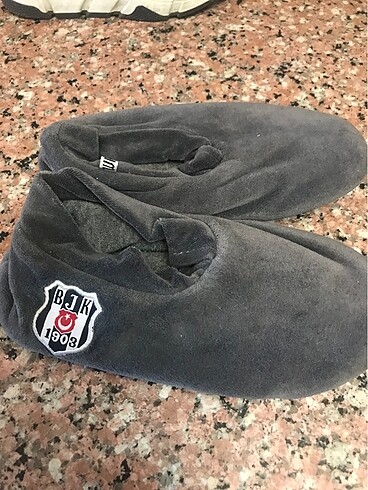 25 Beden gri Renk Çocuk ev patigi