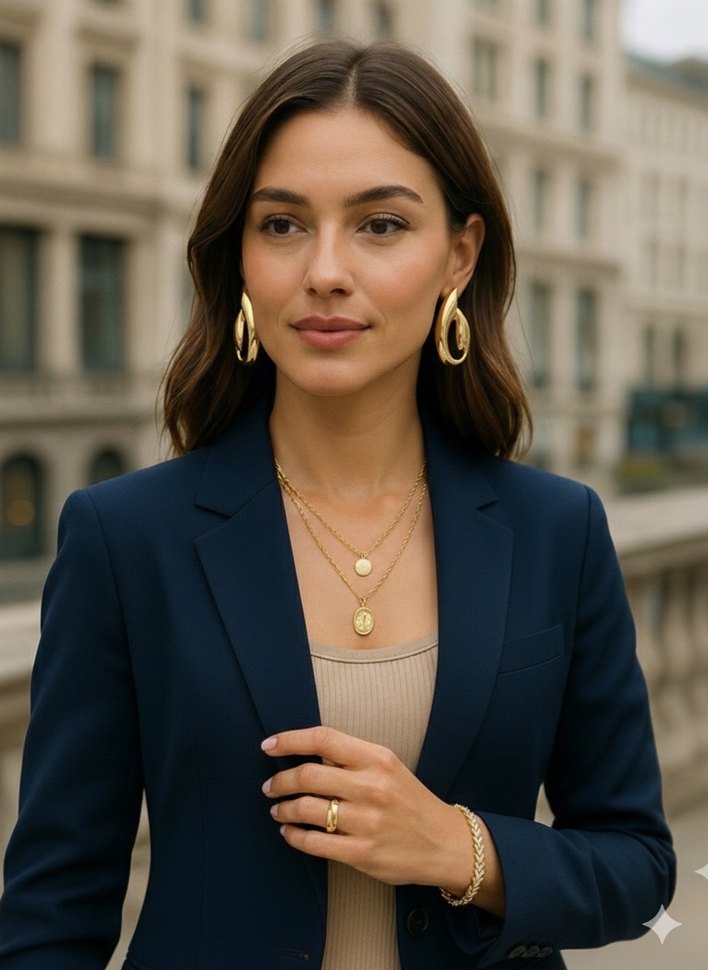 Xuping Balık Sırtı Model Bileklik - Görsel 4