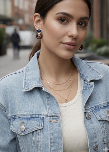 Modern Tarz Küpe. Gündüz Spor, Gece Şık: Tek Bir Dokunuşla. - Görsel 2