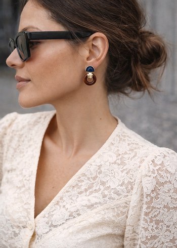 Modern Tarz Küpe. Gündüz Spor, Gece Şık: Tek Bir Dokunuşla. - Görsel 3