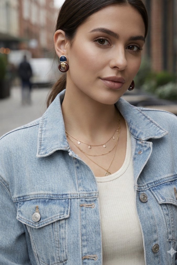 Modern Tarz Küpe. Gündüz Spor, Gece Şık: Tek Bir Dokunuşla. - Görsel 2