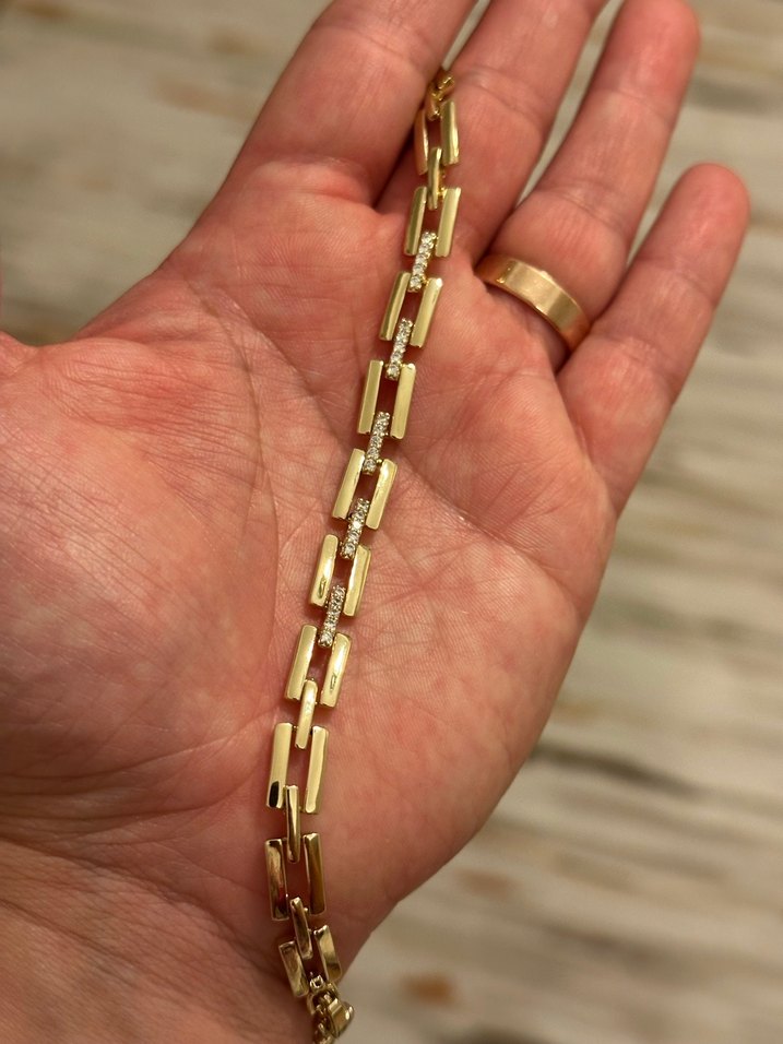 Xuping Altın Kaplama  Kadın Bileklik - Görsel 5