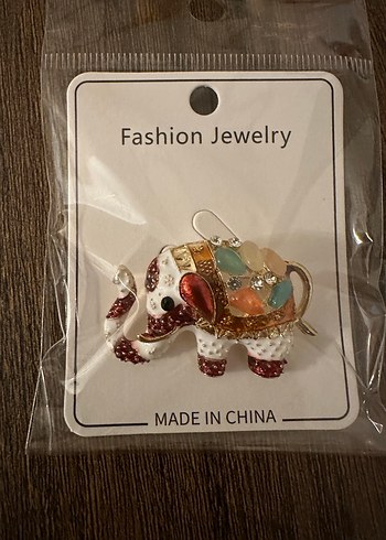 Renkli Pul İşlemeli Kadın Broş Modelleri - Görsel 5