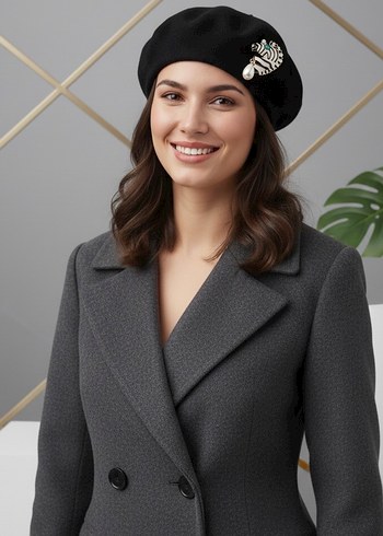 Renkli Pul İşlemeli Kadın Broş Modelleri - Görsel 16