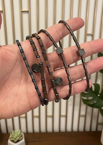 Erkek Doğal Taş Bileklikler - Görsel 2