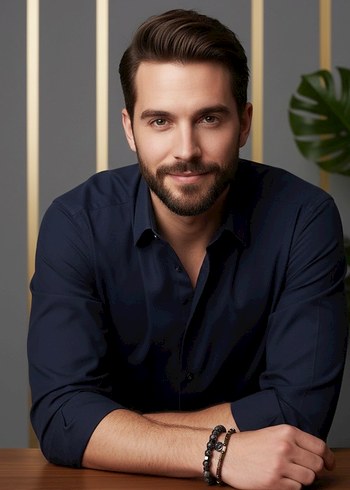 Erkek Doğal Taş Bileklikler - Görsel 5