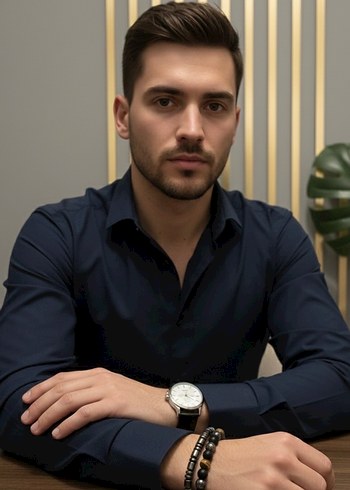 Erkek Doğal Taş Bileklikler - Görsel 7