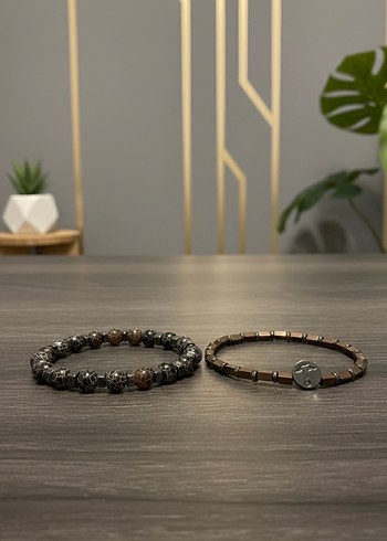 Erkek Doğal Taş Bileklikler - Görsel 11