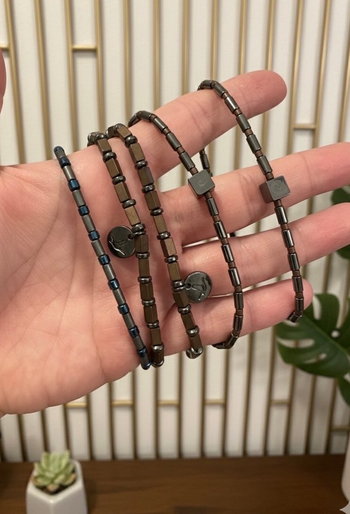 Erkek Doğal Taş Bileklikler - Görsel 2