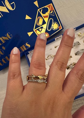 Xuping ve çelik yüzükler - Görsel 7