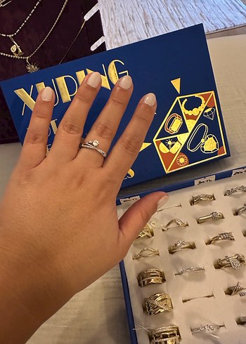 Xuping ve çelik yüzükler - Görsel 12