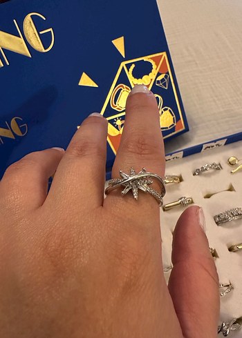 Xuping ve çelik yüzükler - Görsel 4