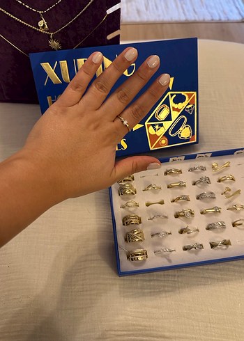 Xuping ve çelik yüzükler - Görsel 14